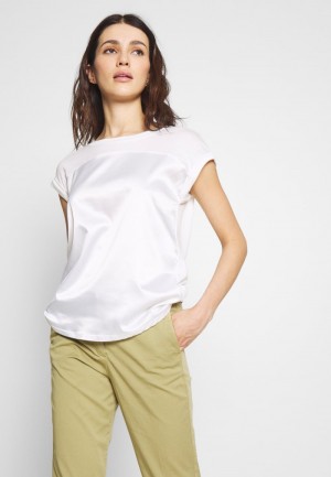 Anna Field Best Sale Basic T-Shirt Dames Beige | NL-5482760-YC