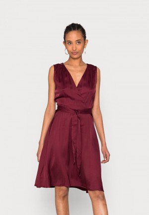 Anna Field Cheapest Cocktail / Party Jurk Dames Bordeaux | NL-1579283-VF