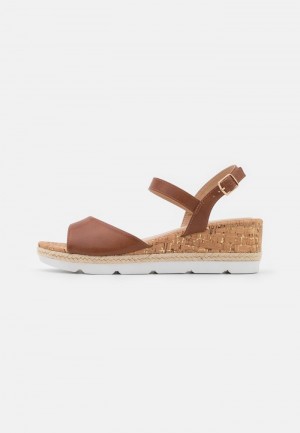 Anna Field Coupon Comfort Espadrilles Sandalen Dames Bruin | NL-9587613-SG