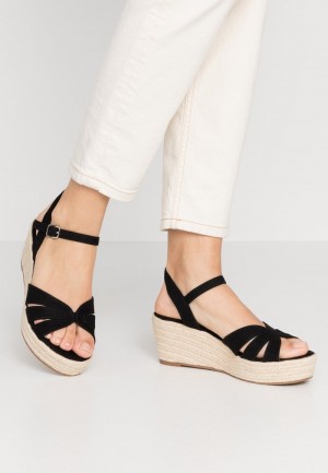 Anna Field Deals Platform Sandalen Dames Zwart | NL-6320874-SJ