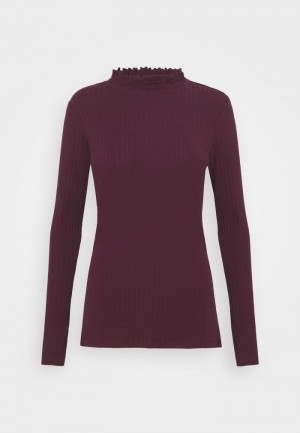 Anna Field Discount Jumper Pullover Dames Donkerrood | NL-3612490-AU