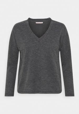 Anna Field Flash Sale Lange Mouwen Dames Grijs | NL-9514328-BS