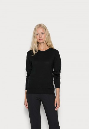 Anna Field Flash Sale Merino Wol Jumper Pullover Dames Zwart | NL-5483091-FT