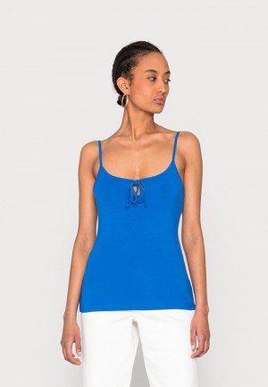 Anna Field Hot Sale Top T-Shirt Dames Blauw | NL-1268507-MH