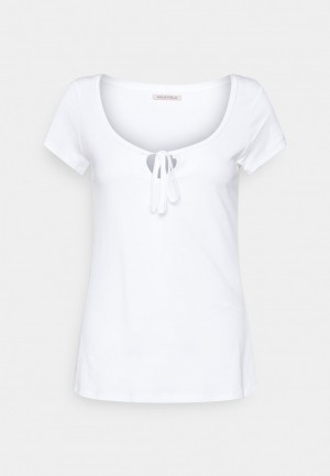 Anna Field New Basic T-Shirt Dames Wit | NL-4108526-LR