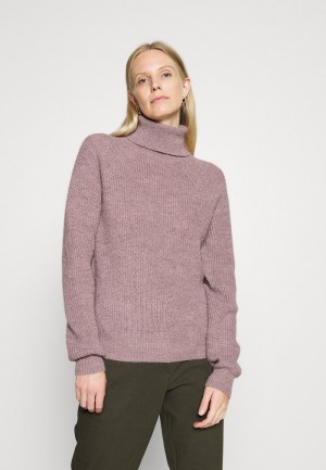 Anna Field New Wol Blend Turtleneck Jumper Pullover Dames Paars | NL-3762145-YV