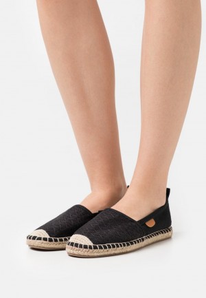 Anna Field Outlet Espadrilles Laag Schoenen Dames Zwart | NL-4627190-GS