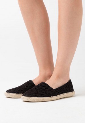 Anna Field Outlet Espadrilles Laag Schoenen Dames Zwart | NL-7168392-QO