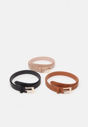 Anna Field Promo 3 Pack Riem Dames Zwart | NL-0678529-YC