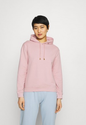 Anna Field Promo Basic Loose Hoodie With Gold Trim Hoodie Pullover Dames Roze | NL-1972034-LN