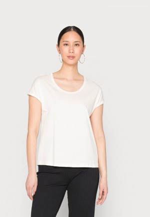 Anna Field Top 10 Basic T-Shirt Dames Bruin | NL-5716439-UV