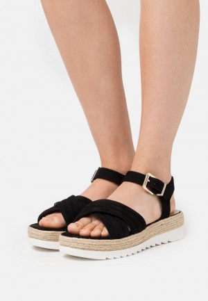 Anna Field Top 10 Platform Sandalen Dames Zwart | NL-0781539-FS