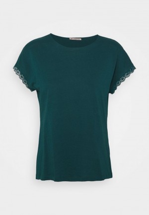 Anna Field Wholesale Basic T-Shirt Dames Turquoise | NL-6298710-PR