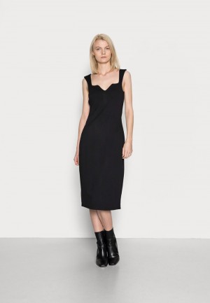 Anna Field Wholesale Cocktail / Party Jurk Dames Zwart | NL-3502971-XT