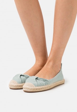 Anna Field Wholesale Espadrilles Ballerina Schoenen Dames Mintgroen | NL-6819247-GS