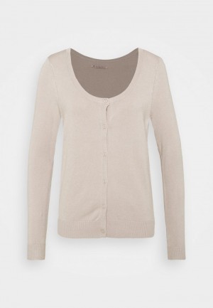 Anna Field Wholesale Open Crew Cardigan Dames Beige | NL-7312580-UE