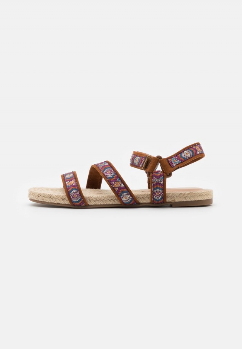 Anna Field Best Deal Sandalen Dames Bruin | NL-8160395-IY