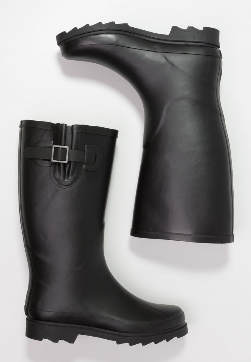 Anna Field Best Deal Wellies Laarzen Dames Zwart | NL-5290367-RJ