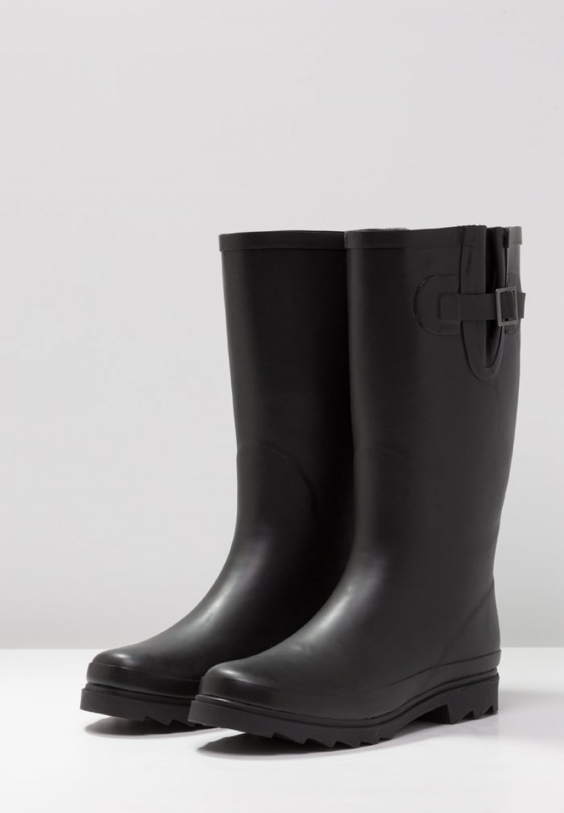 Anna Field Best Deal Wellies Laarzen Dames Zwart | NL-5290367-RJ