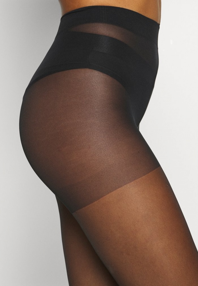 Anna Field Best Pirce 5Pp 15 Den Tights Dames Zwart | NL-7081635-BY