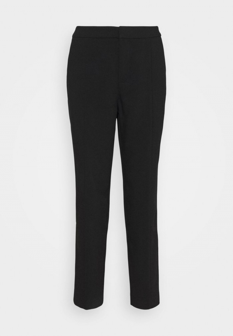 Anna Field Best Pirce Basic Business Pant Slim Leg Broek Dames Zwart | NL-2801695-UN