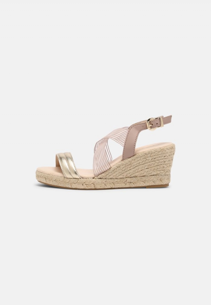 Anna Field Best Pirce Comfort Espadrilles Sandalen Dames Beige | NL-8542036-VU