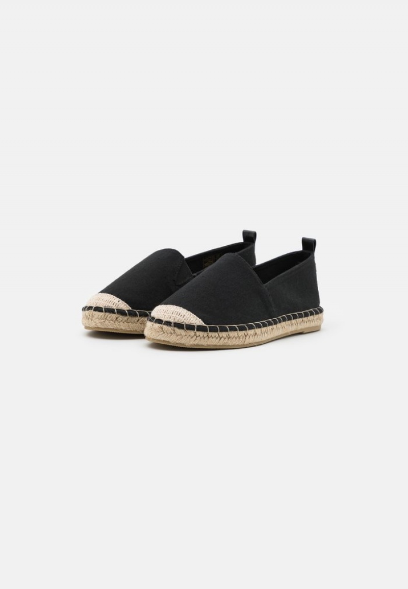 Anna Field Best Pirce Espadrilles Laag Schoenen Dames Zwart | NL-3546782-NI