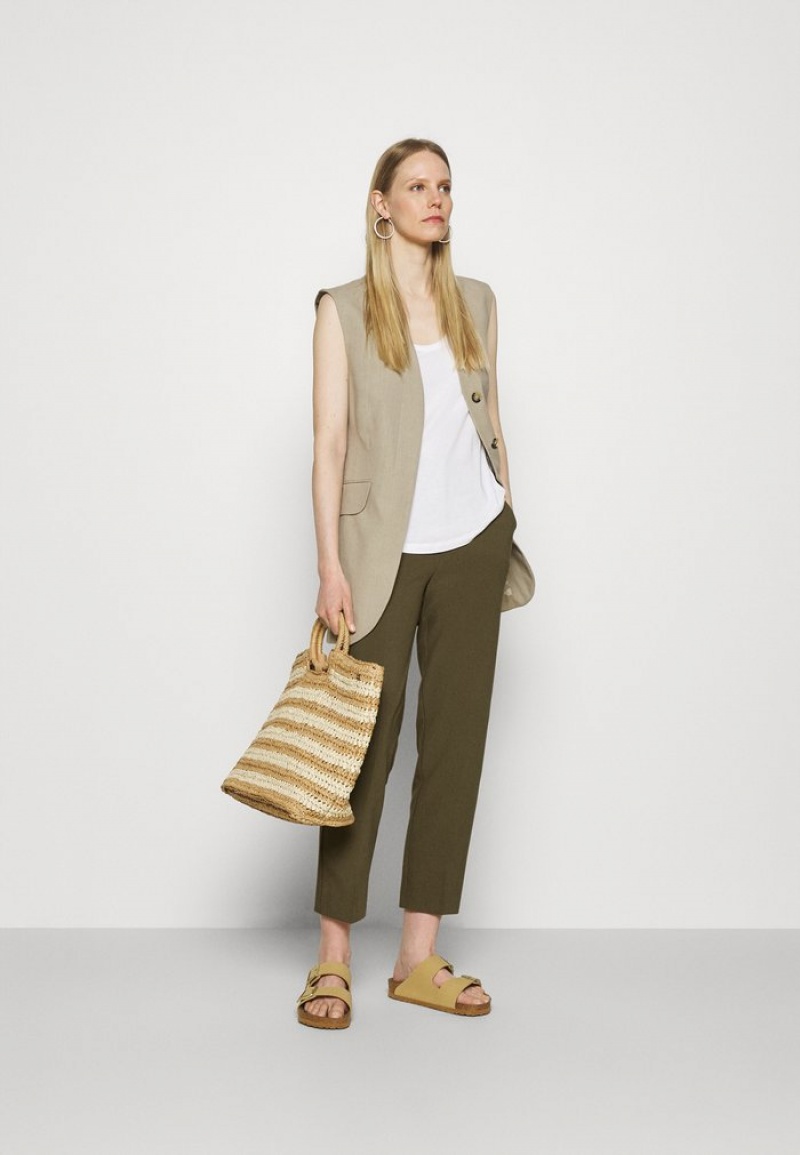 Anna Field Best Reviews Of Chino Broek Dames Khaki | NL-4910682-QC