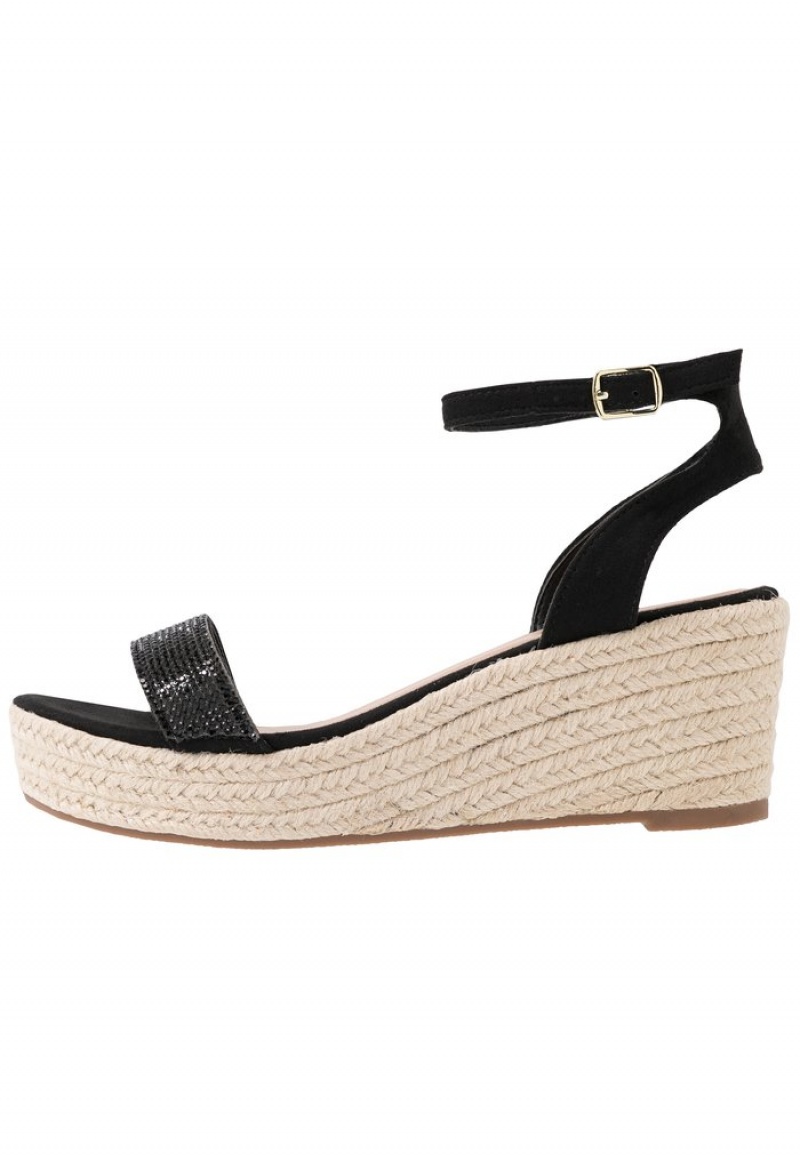 Anna Field Best Reviews Of Espadrilles Sandalen Dames Zwart | NL-3412670-YI