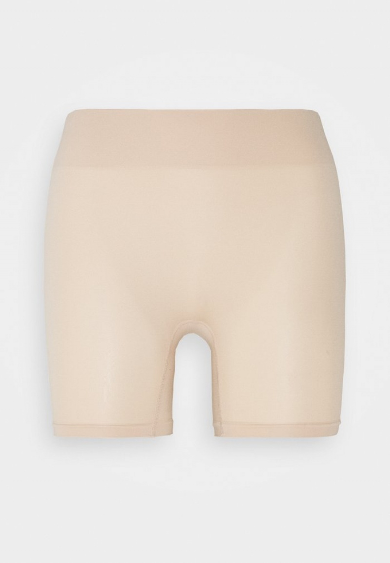 Anna Field Best Sale 2Pp Seamless Shorts Shapewear Dames Beige | NL-1054987-RH