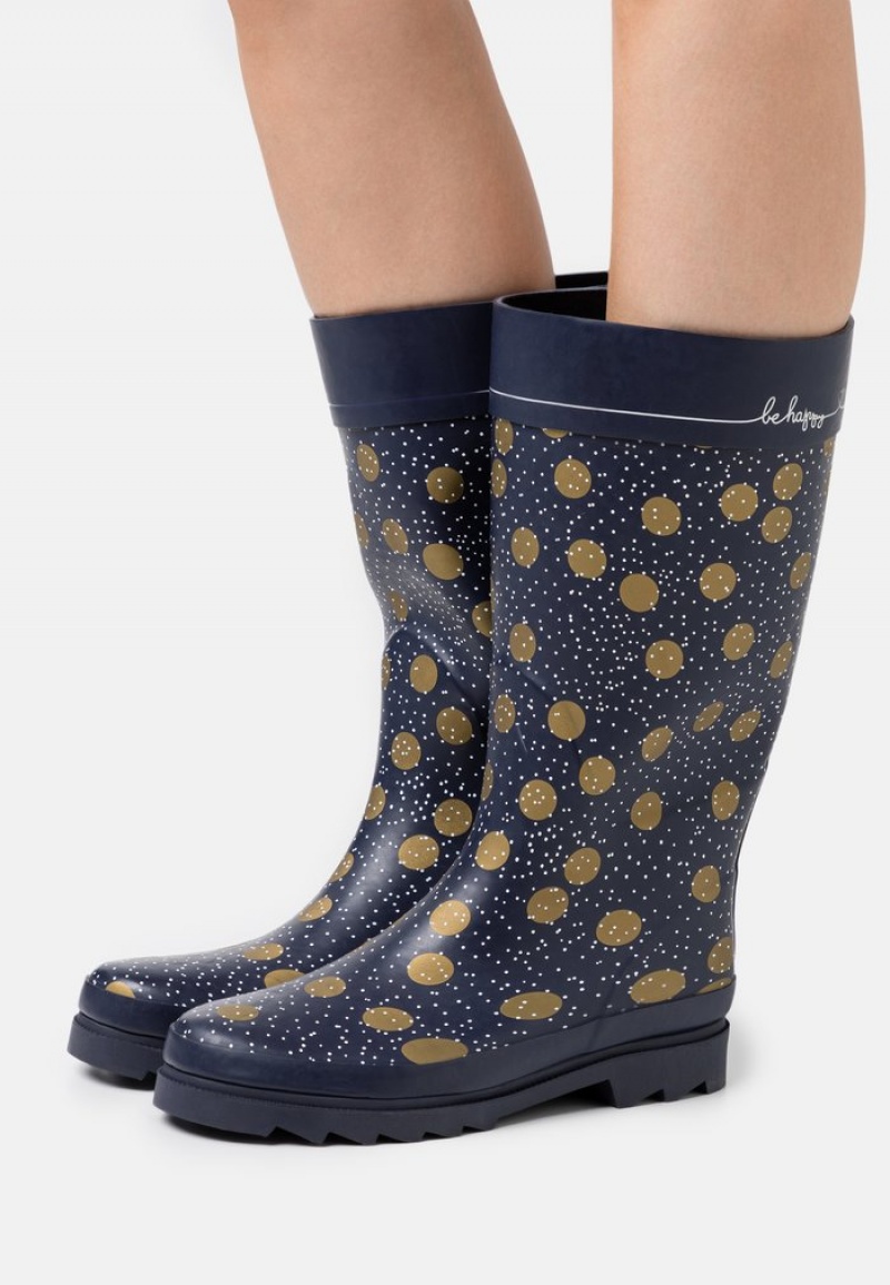 Anna Field Best Sale Wellies Laarzen Dames Donkerblauw | NL-1267840-OS