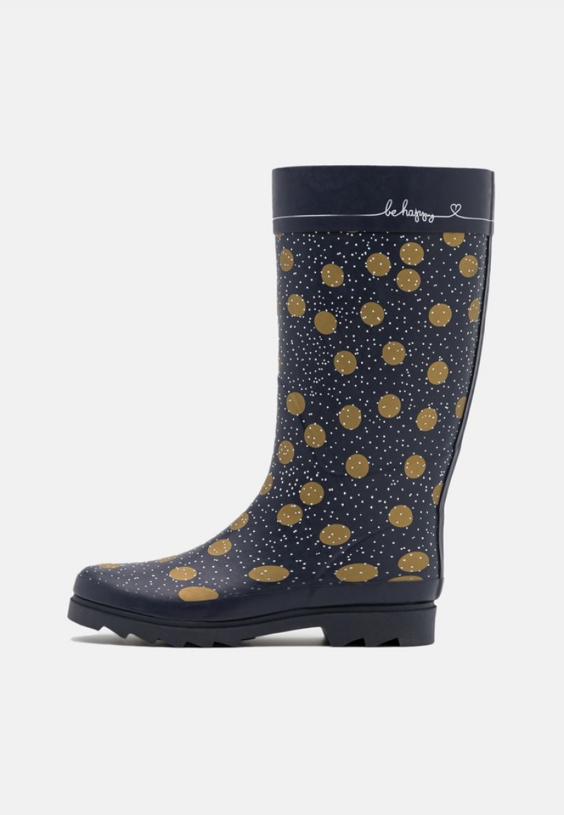 Anna Field Best Sale Wellies Laarzen Dames Donkerblauw | NL-1267840-OS