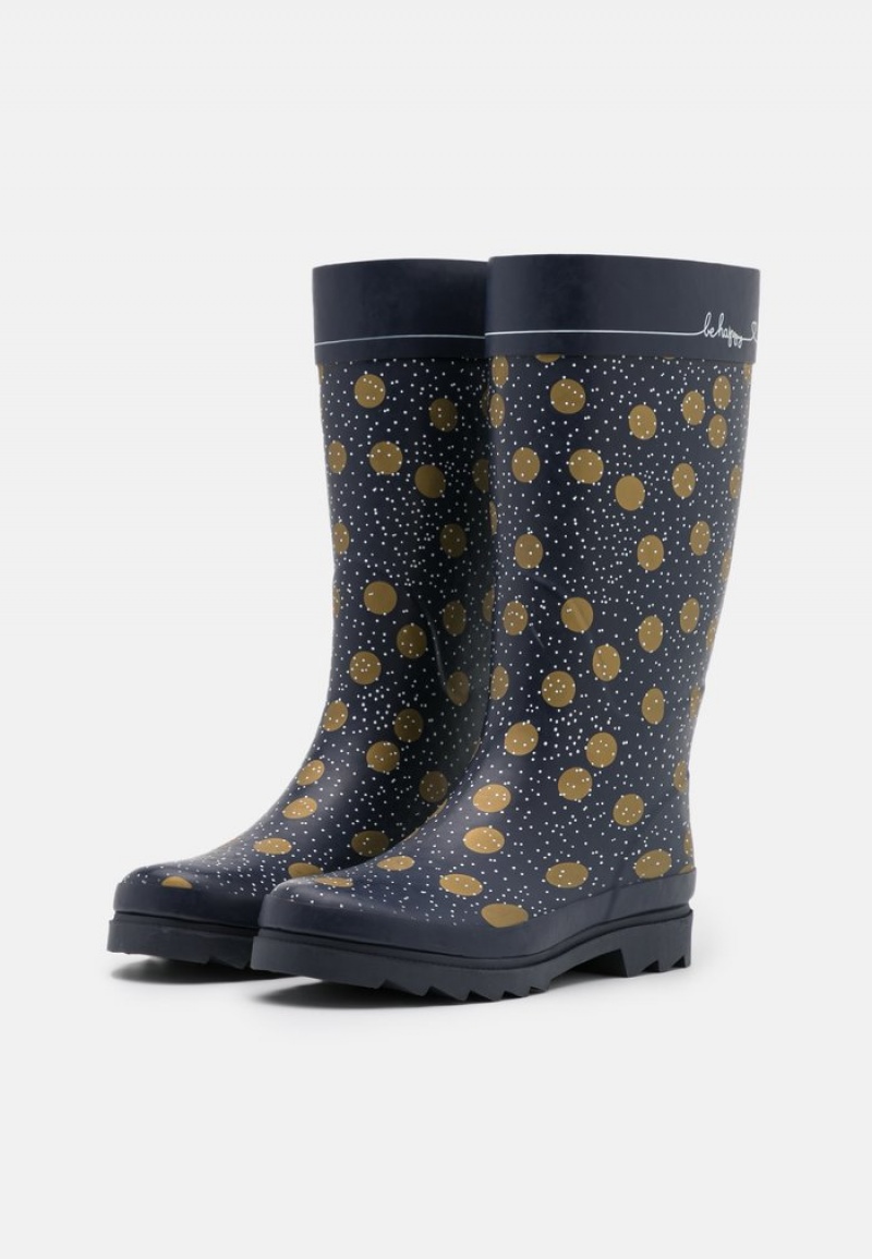 Anna Field Best Sale Wellies Laarzen Dames Donkerblauw | NL-1267840-OS