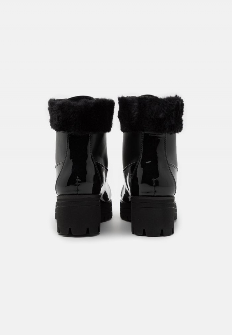 Anna Field Best Sale Winter Booties Platform Winterlaarzen Dames Zwart | NL-4590721-UY