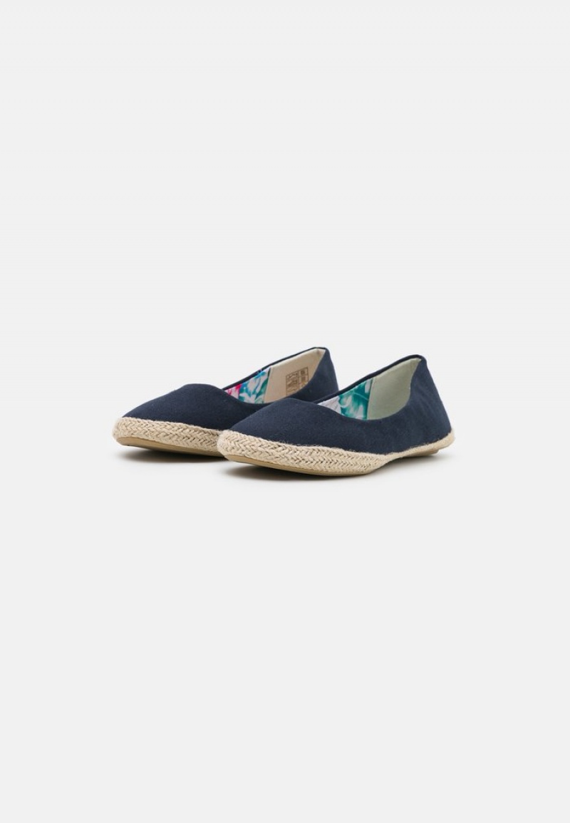 Anna Field Brand New Espadrilles Ballerina Schoenen Dames Donkerblauw | NL-3598274-IY