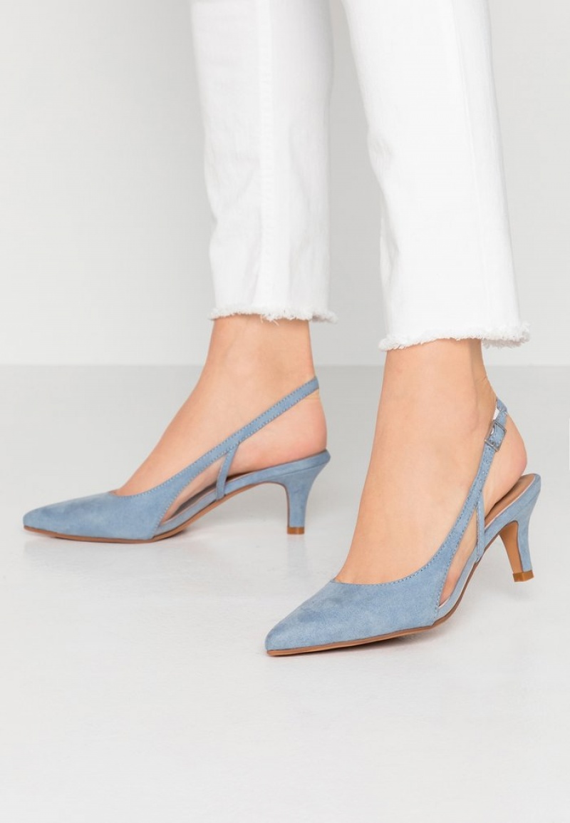 Anna Field Brand New Klassieke Heels Hakken Dames Blauw | NL-1809435-CS