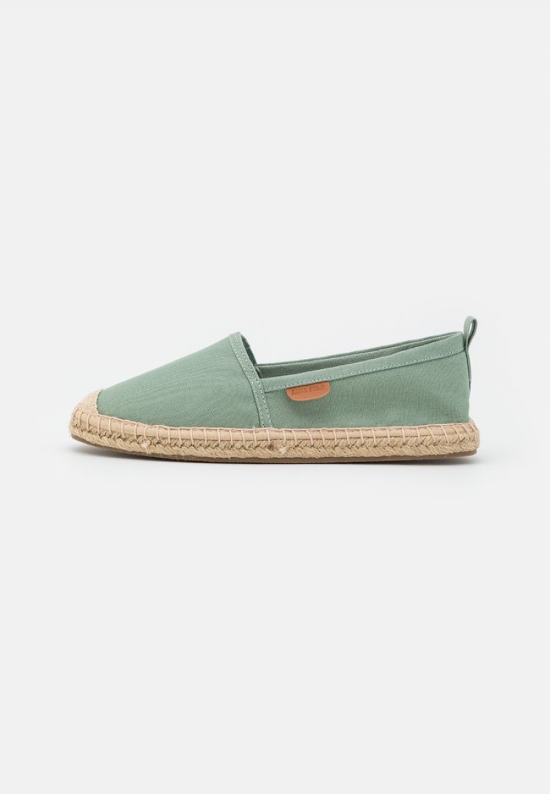 Anna Field Budget Espadrilles Laag Schoenen Dames Mintgroen | NL-8142369-HL