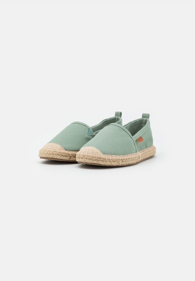 Anna Field Budget Espadrilles Laag Schoenen Dames Mintgroen | NL-8142369-HL