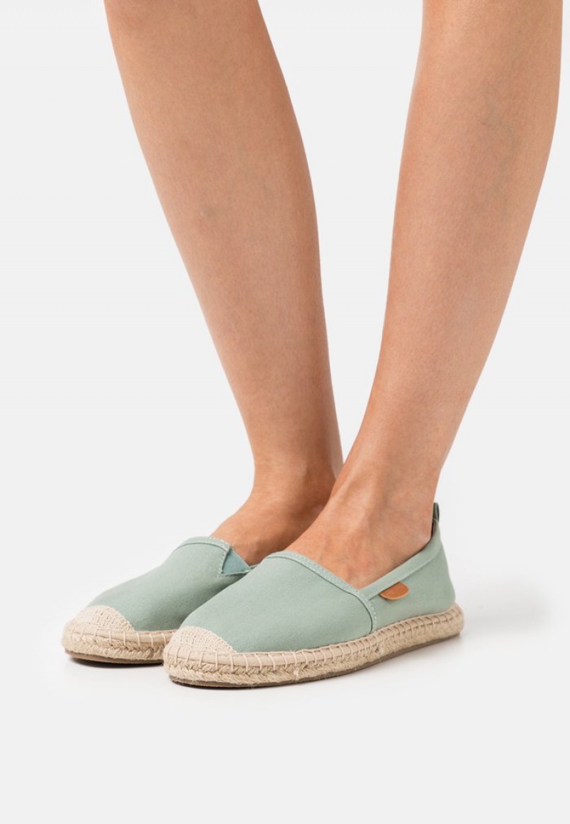 Anna Field Budget Espadrilles Laag Schoenen Dames Mintgroen | NL-8142369-HL