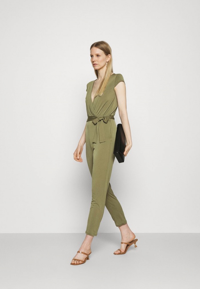 Anna Field Budget Jumpsuit Dames Khaki | NL-8903241-TC