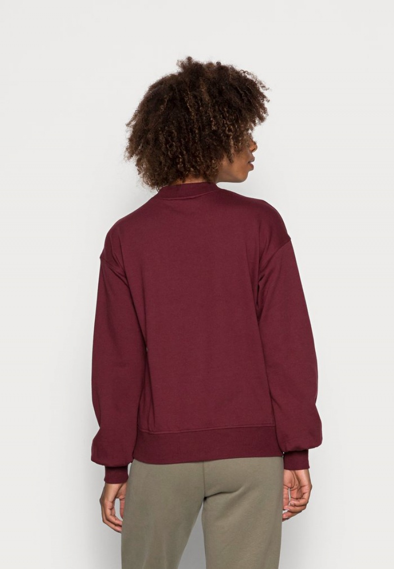 Anna Field Budget Sweatshirt Pullover Dames Bordeaux | NL-2684073-BM