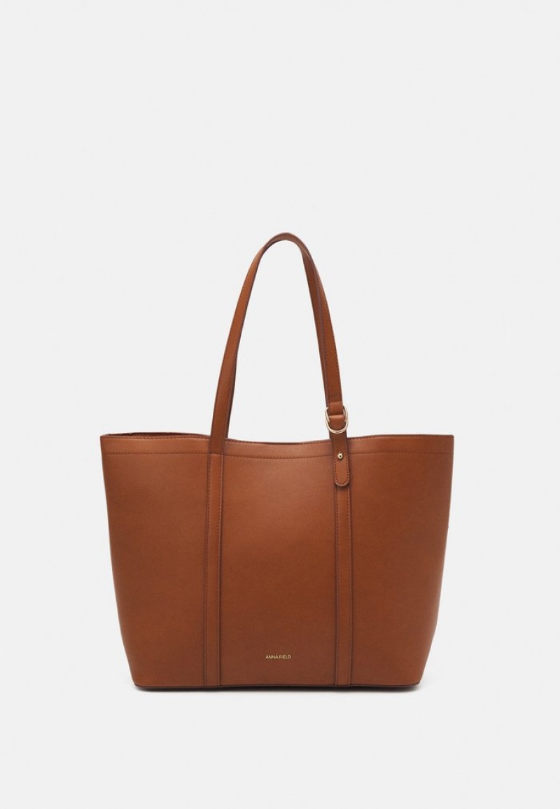 Anna Field Budget Tote Tassen Dames Bruin | NL-4873921-PQ