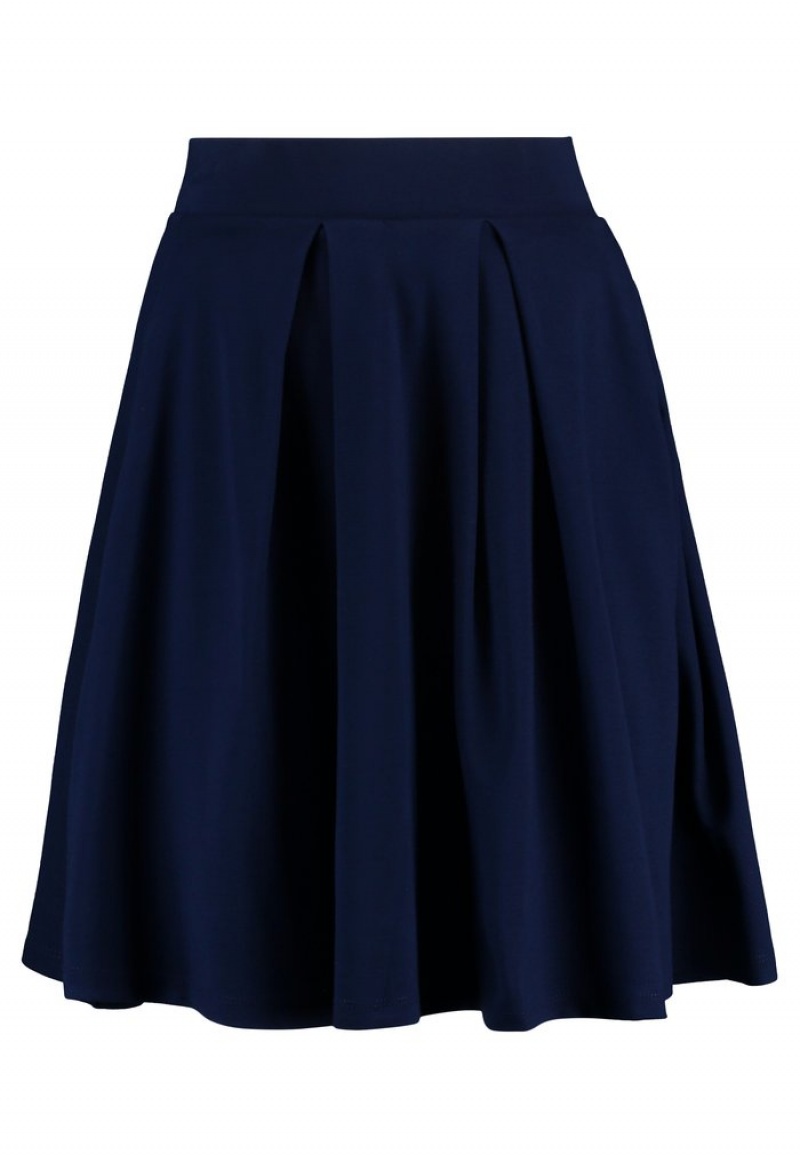 Anna Field Buy A-Line Rok Dames Donkerblauw | NL-1958024-AZ