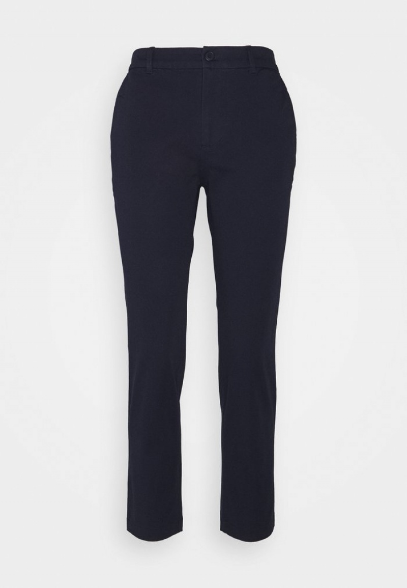 Anna Field Buy Chino Broek Dames Donkerblauw | NL-4681095-EL