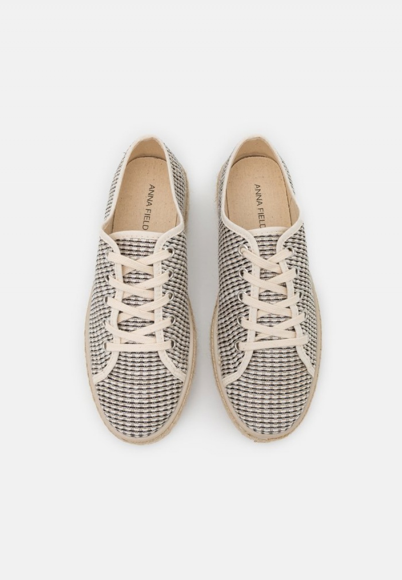 Anna Field Buy Espadrilles Laag Schoenen Dames Grijs | NL-3594607-AB