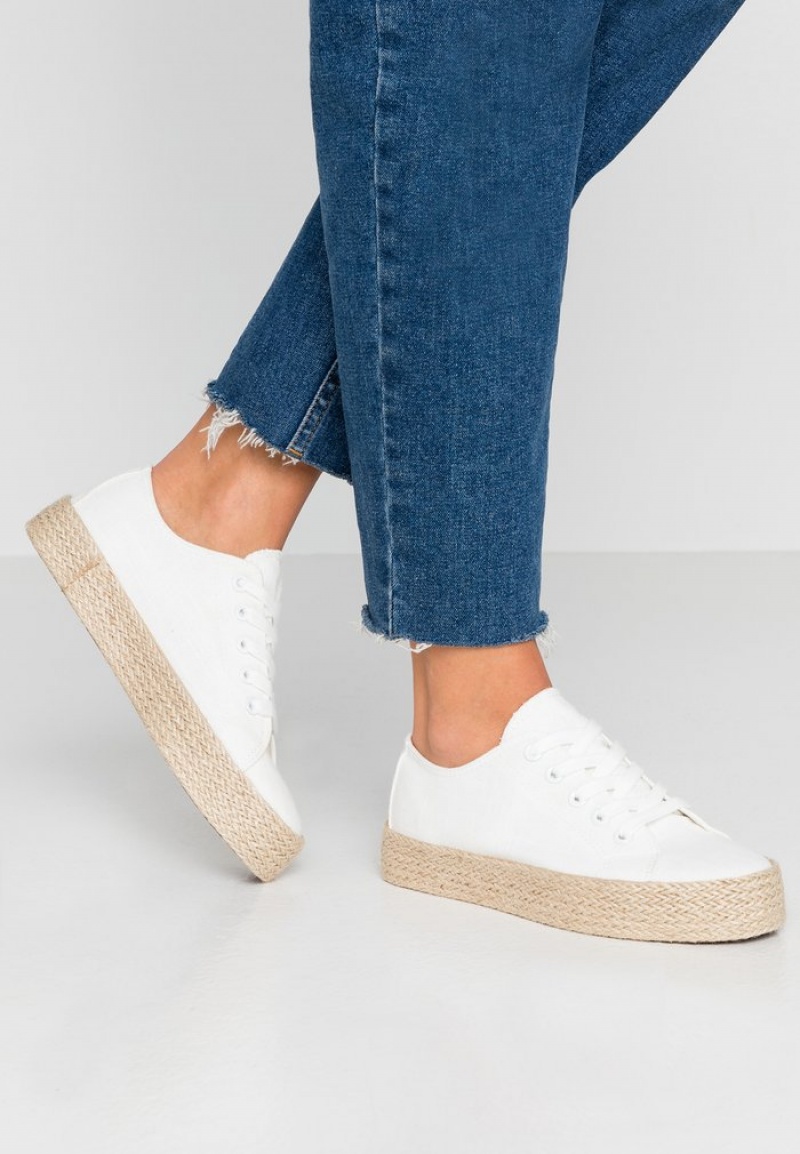 Anna Field Buy Espadrilles Laag Schoenen Dames Wit | NL-3865420-GV