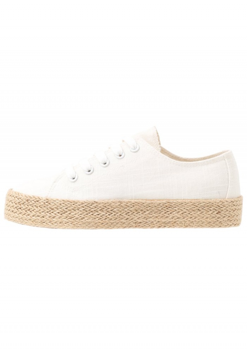 Anna Field Buy Espadrilles Laag Schoenen Dames Wit | NL-3865420-GV