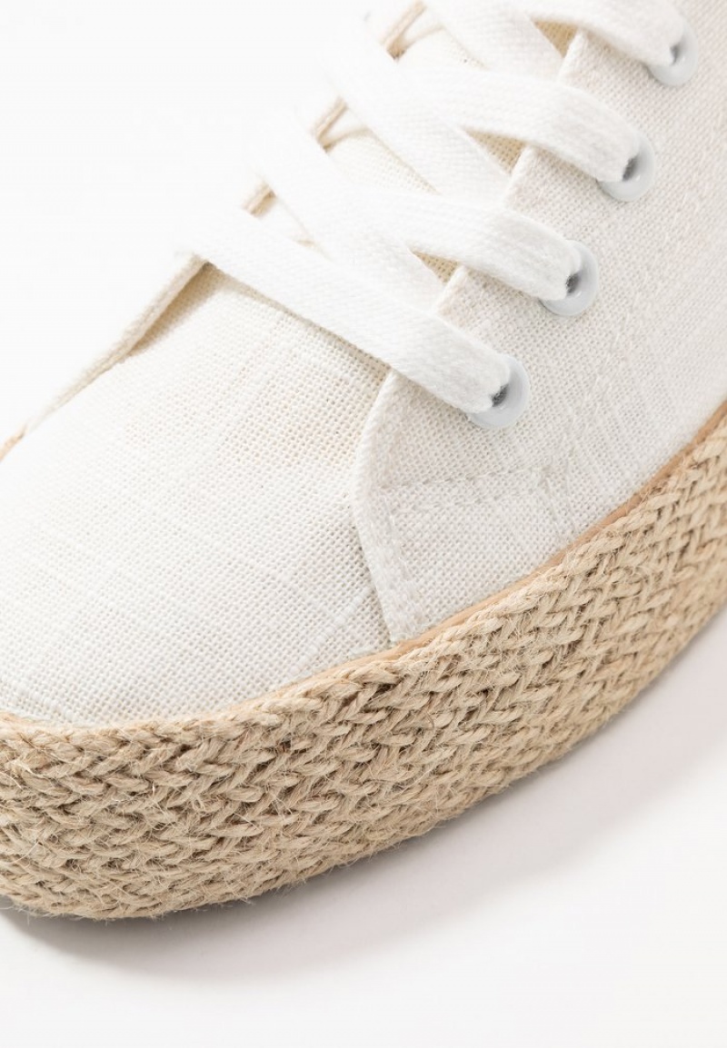 Anna Field Buy Espadrilles Laag Schoenen Dames Wit | NL-3865420-GV