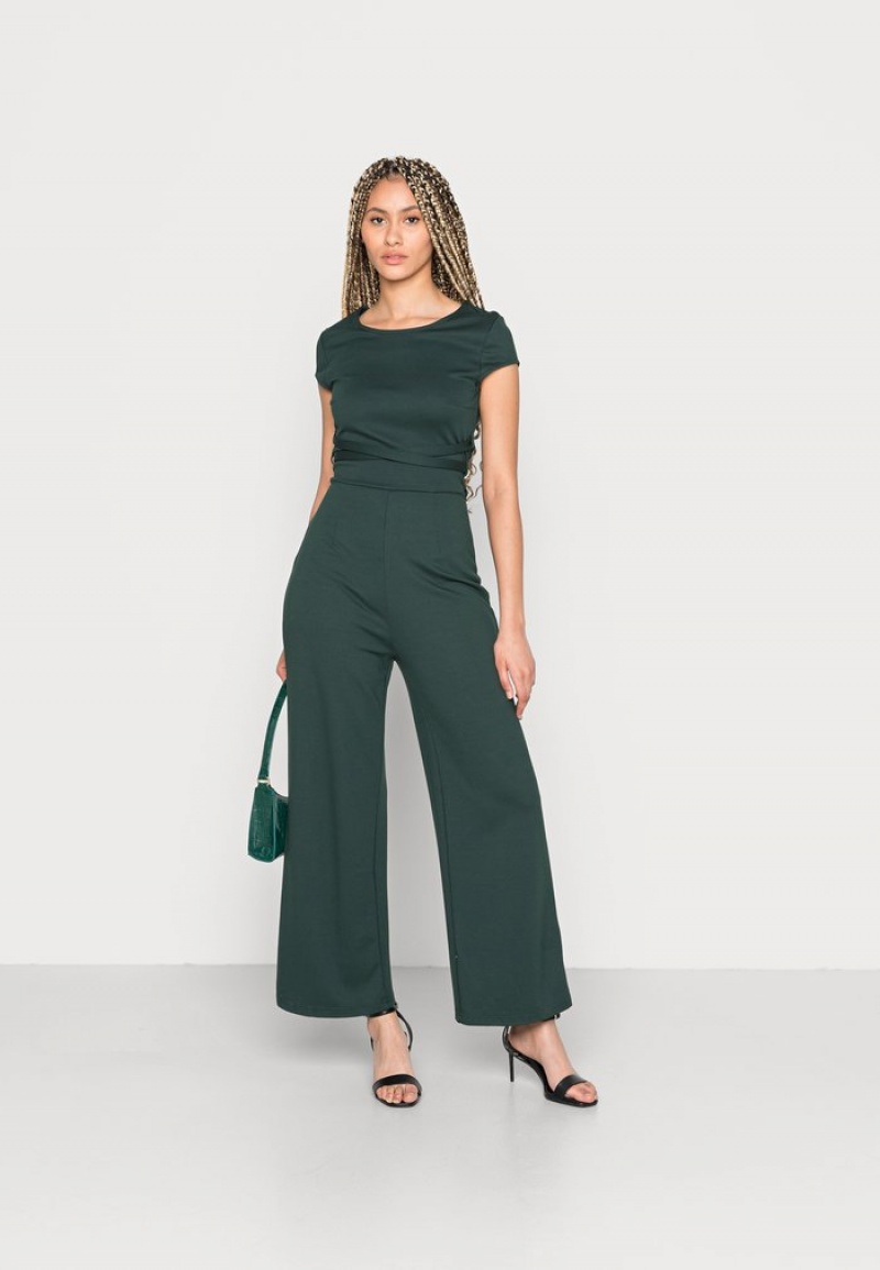 Anna Field Buy Jumpsuit Dames Donkergroen | NL-6245391-SN