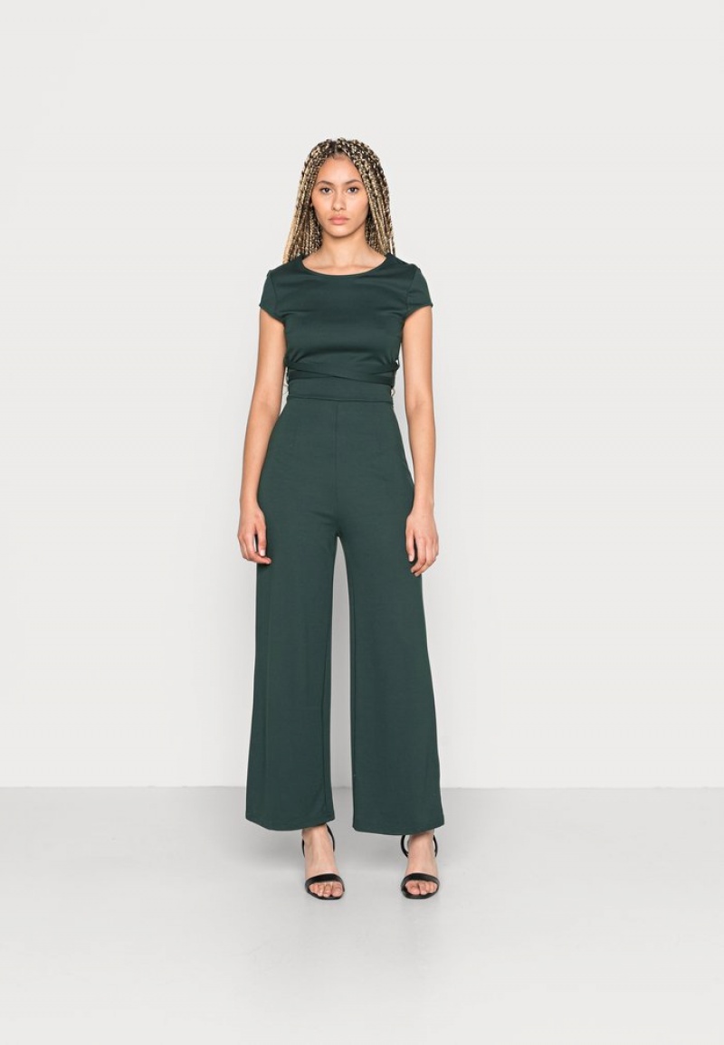 Anna Field Buy Jumpsuit Dames Donkergroen | NL-6245391-SN